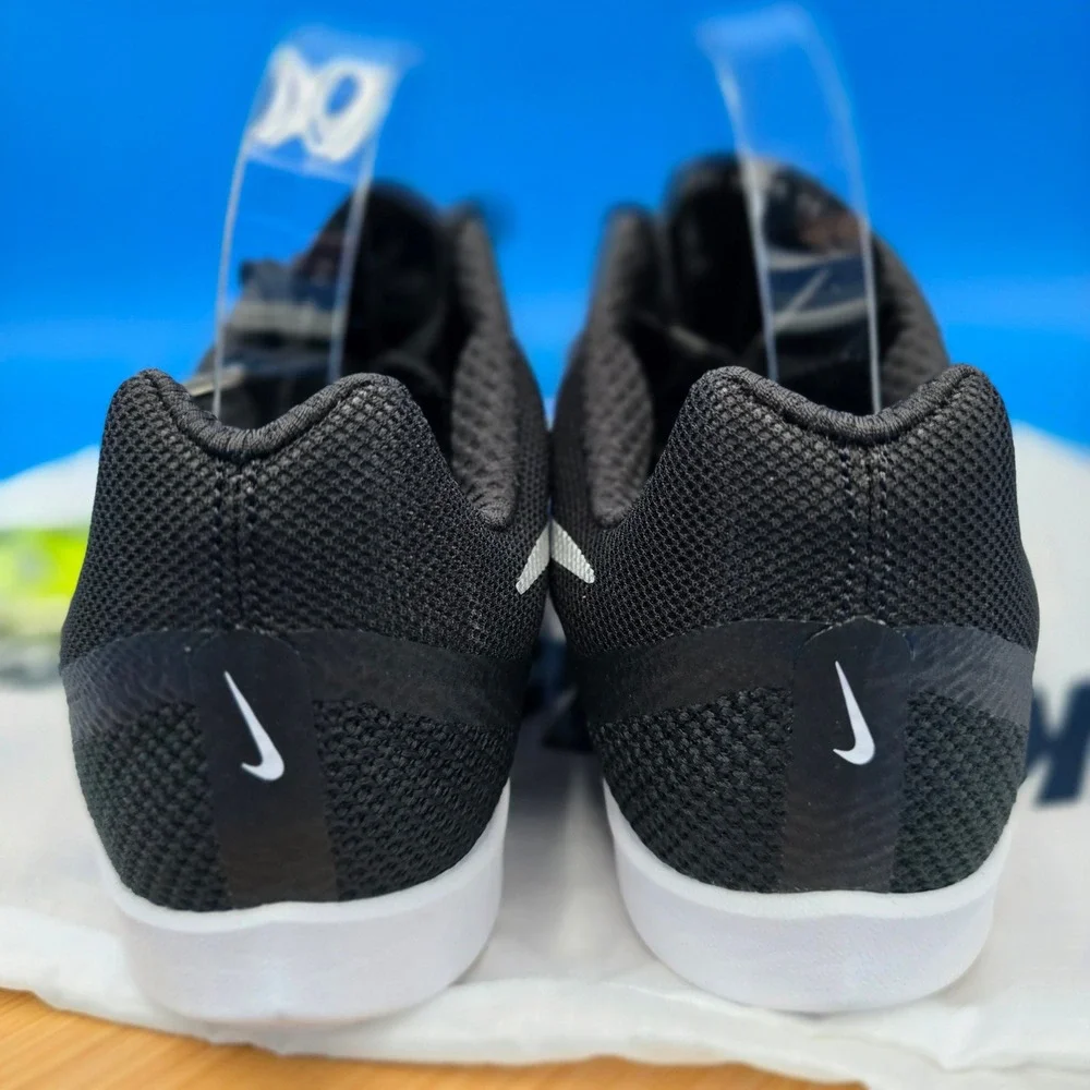 Nike Zoom Rival Distance Black White Silver Running‎ Track Spikes FZ9653-001